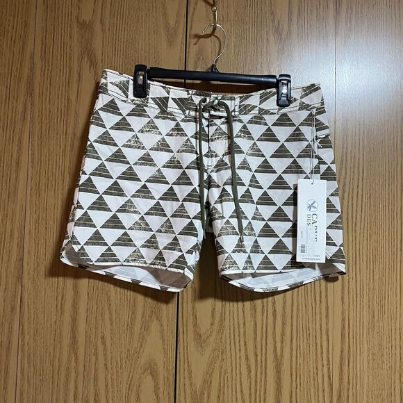 NWT Carve Designs Women’s 8 Noosa Board Shorts Olive Green - Picture 1 of 6